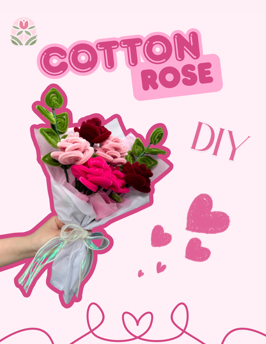 Cotton Rose - DIY kit