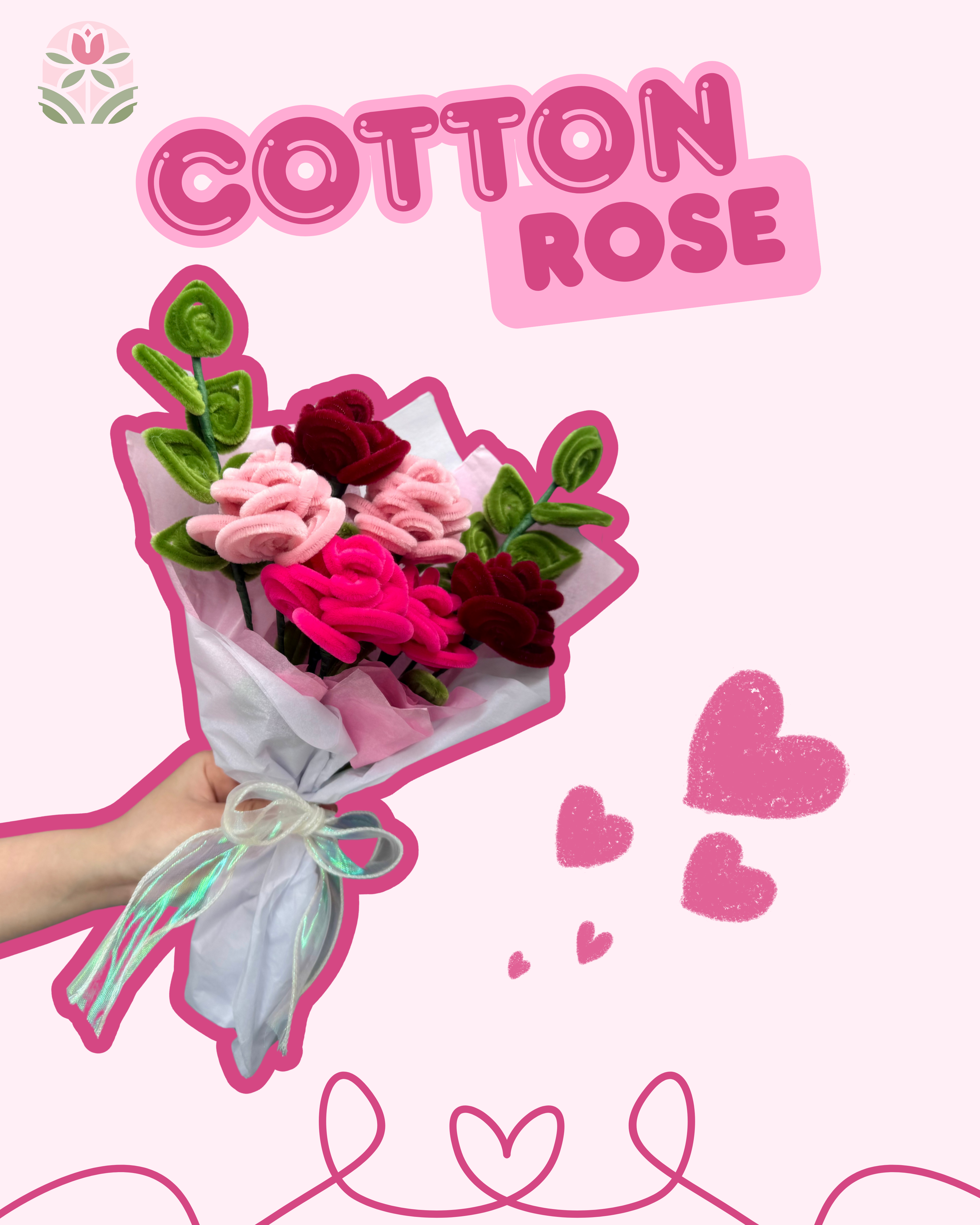 Cotton Rose - DIY