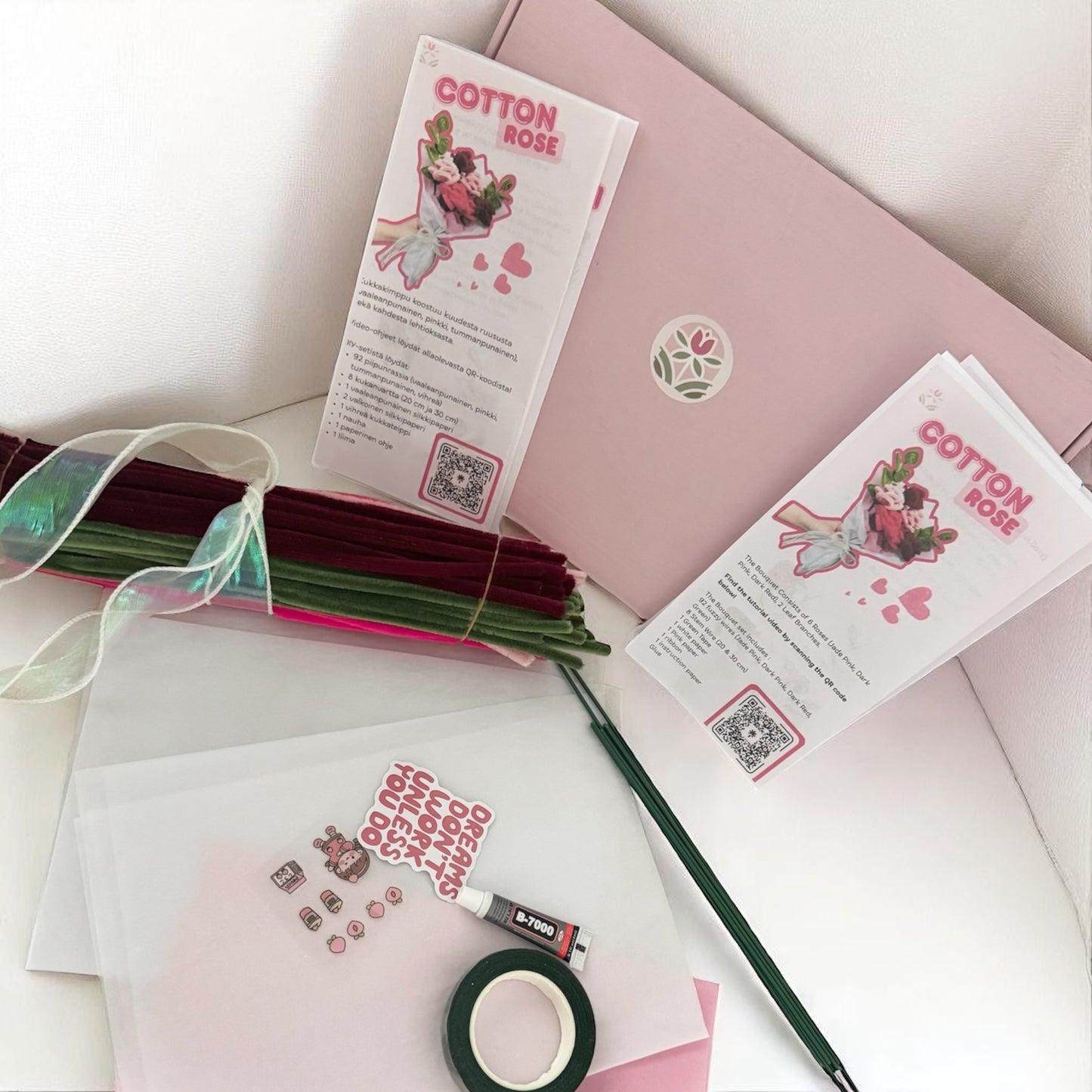 Cotton Rose - DIY kit