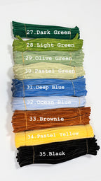 Piipunrassit , useita värejä – 50/100 kpl