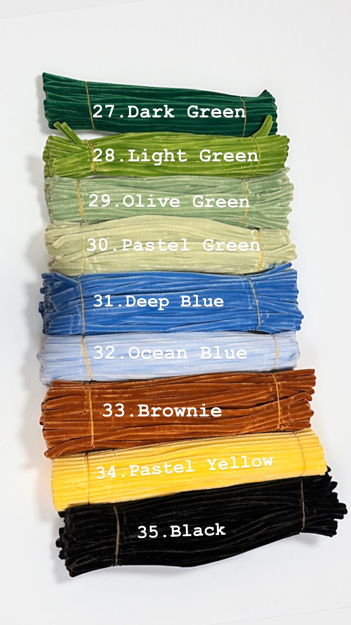 Piipunrassit , useita värejä – 50/100 kpl